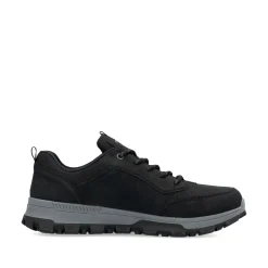 Rieker Herren Schnürschuhe urbanschwarz