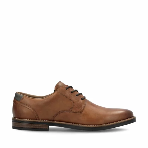 Rieker Herren Schnürschuhe karamellbraun