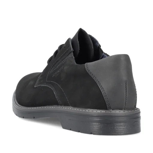 Rieker Herren Schnürschuhe tiefschwarz