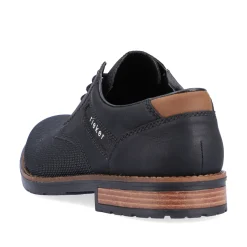 Rieker Herren Schnürschuhe graphitschwarz