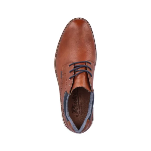 Rieker Herren Schnürschuhe nussbraun