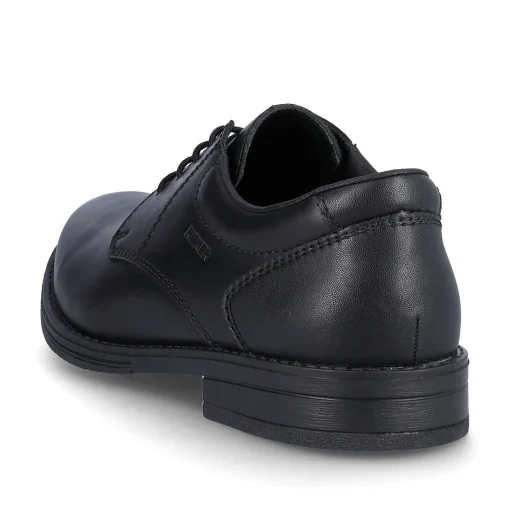 Rieker Herren Schnürschuhe mitternachtsschwarz