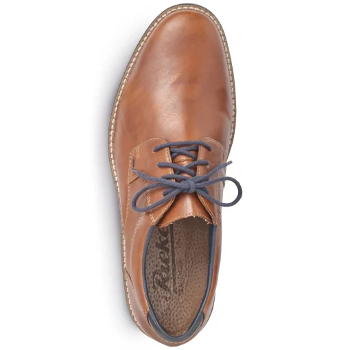 Rieker Herren Schnürschuhe karamellbraun
