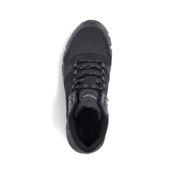 Rieker Herren Schnürschuhe tiefschwarz