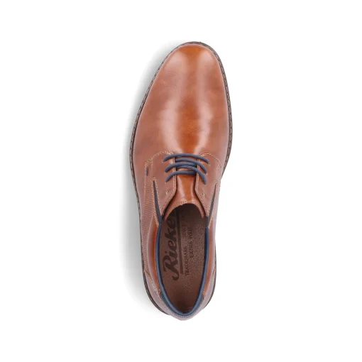Rieker Herren Schnürschuhe kupfer