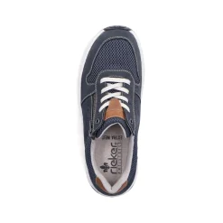 Rieker Herren Schnürschuhe ozeanblau