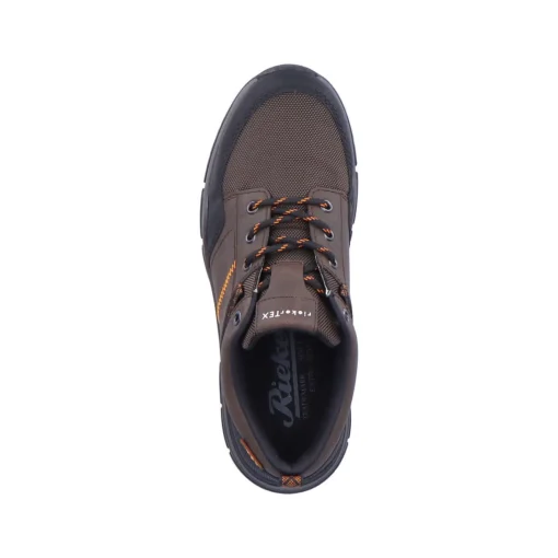 Rieker Herren Schnürschuhe nussbraun