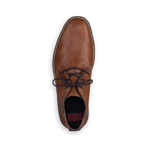 Rieker Herren Schnürschuhe kastanienbraun
