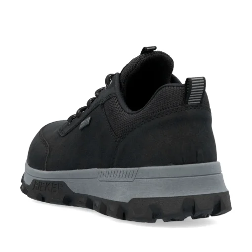 Rieker Herren Schnürschuhe urbanschwarz