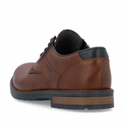 Rieker Herren Schnürschuhe nougatbraun