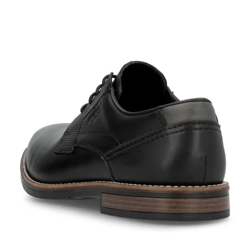 Rieker Herren Schnürschuhe nachtschwarz