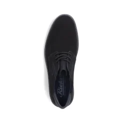 Rieker Herren Schnürschuhe tiefschwarz