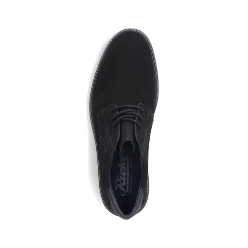 Rieker Herren Schnürschuhe tiefschwarz