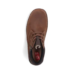 Rieker Herren Schnürschuhe nougatbraun