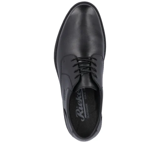 Rieker Herren Schnürschuhe mitternachtsschwarz