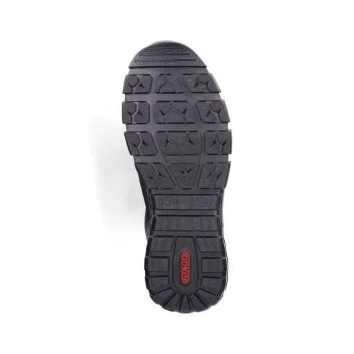 Rieker Herren Schnürschuhe tiefschwarz