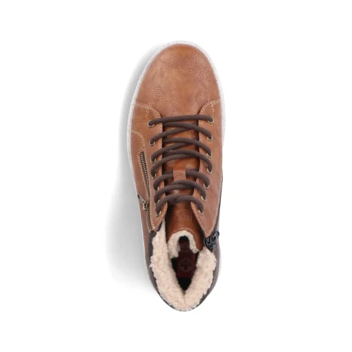 Rieker Herren Schnürschuhe karamellbraun