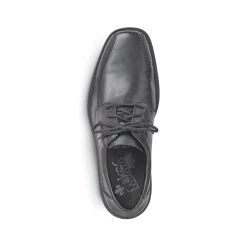 Rieker Herren Schnürschuhe nachtschwarz