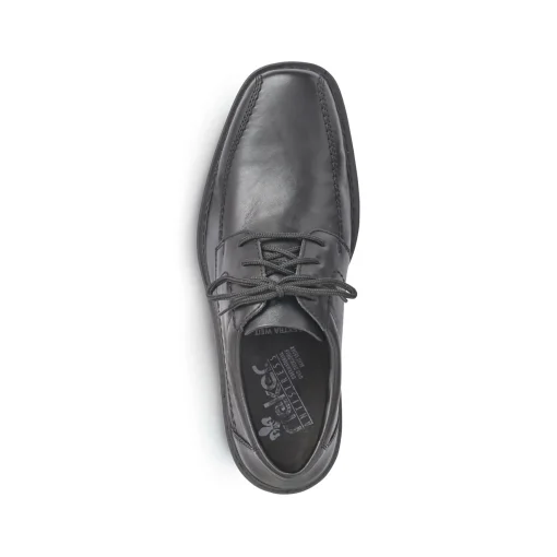 Rieker Herren Schnürschuhe nachtschwarz