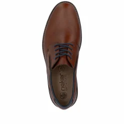 Rieker Herren Schnürschuhe nougatbraun