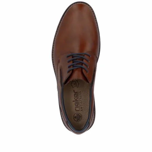 Rieker Herren Schnürschuhe nougatbraun