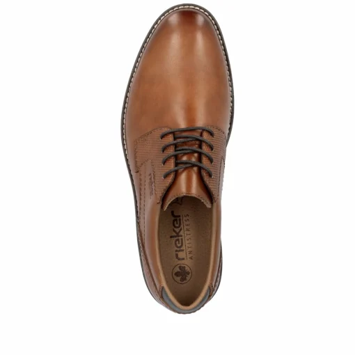 Rieker Herren Schnürschuhe karamellbraun