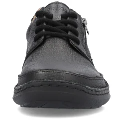 Rieker Herren Schnürschuhe nachtschwarz
