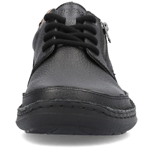 Rieker Herren Schnürschuhe nachtschwarz