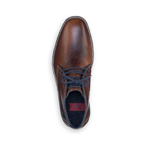 Rieker Herren Schnürschuhe kastanienbraun