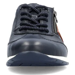 Rieker Herren Schnürschuhe ozeanblau