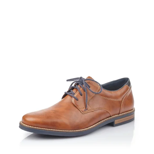 Rieker Herren Schnürschuhe karamellbraun
