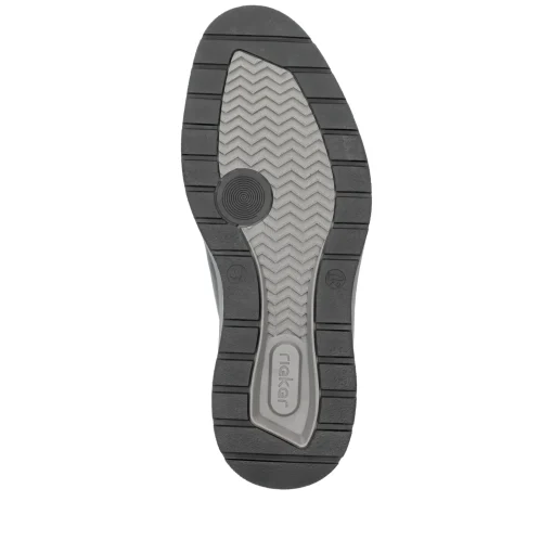Rieker Herren Schnürschuhe stahlschwarz