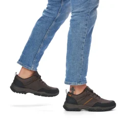 Rieker Herren Schnürschuhe nussbraun