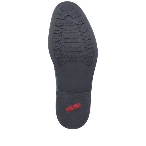 Rieker Herren Schnürschuhe tiefschwarz