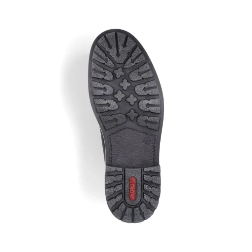 Rieker Herren Schnürschuhe nachtschwarz