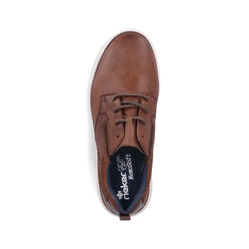 Rieker Herren Schnürschuhe kastanienbraun
