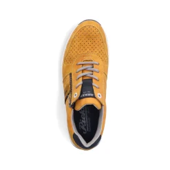 Rieker Herren Schnürschuhe sonnenblumengelb-marineblau