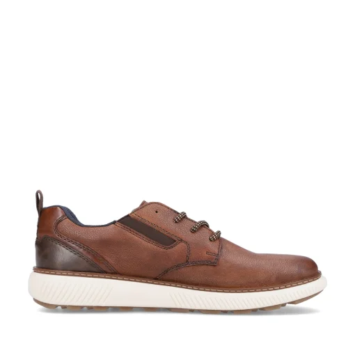 Rieker Herren Schnürschuhe kastanienbraun