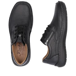 Rieker Herren Schnürschuhe nachtschwarz
