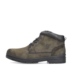 Rieker Herren Schnürstiefel khakigrün