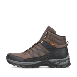 Rieker Herren Schnürstiefel nussbraun