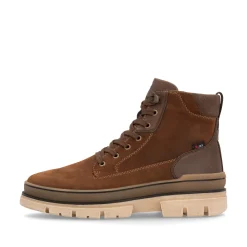 Rieker Herren Schnürstiefel nussbraun