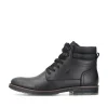 Rieker Herren Schnürstiefel urbanschwarz