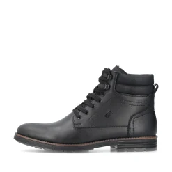 Rieker Herren Schnürstiefel urbanschwarz