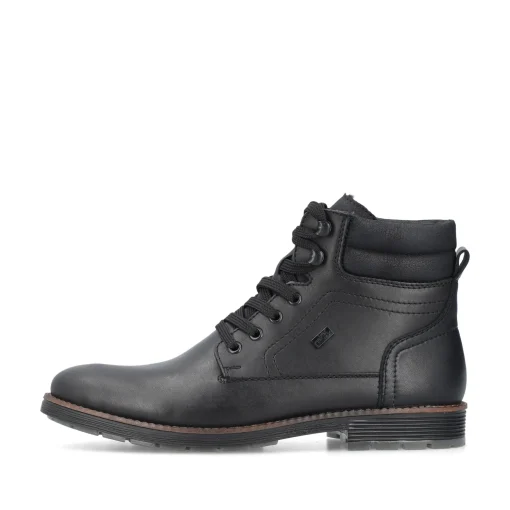 Rieker Herren Schnürstiefel urbanschwarz