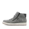 Rieker Herren Schnürstiefel stahlgrau