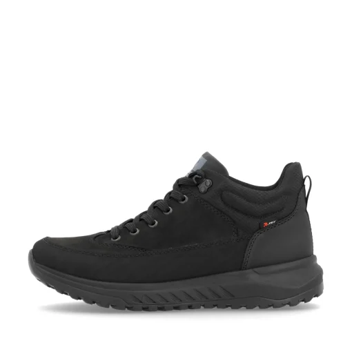 Rieker Herren Schnürstiefel carbonschwarz