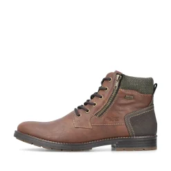 Rieker Herren Schnürstiefel holzbraun
