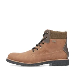 Rieker Herren Schnürstiefel nougatbraun