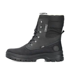 Rieker Herren Schnürstiefel urbanschwarz
